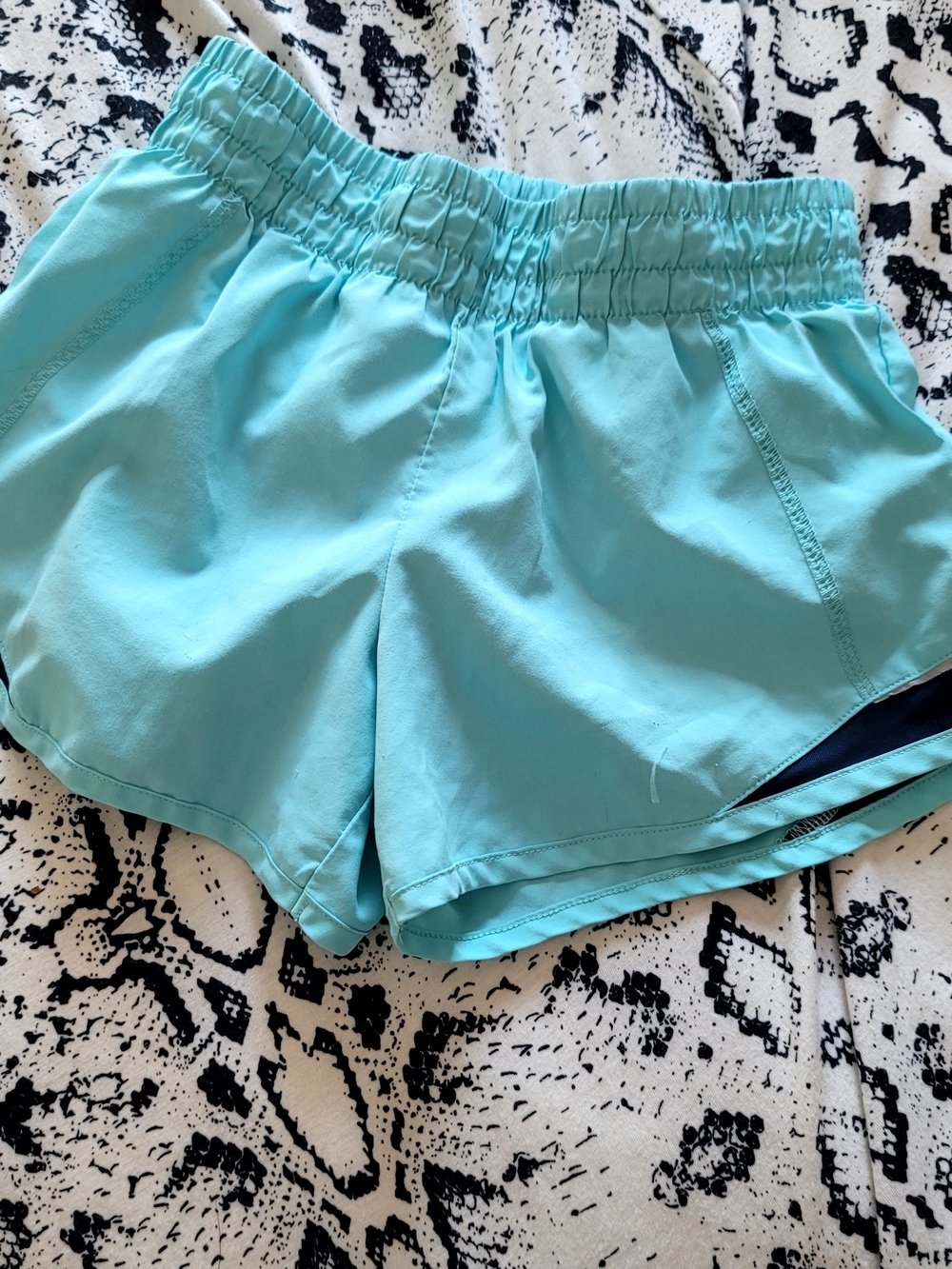 Athletic Works Aqua Girls' Drawstring Shorts